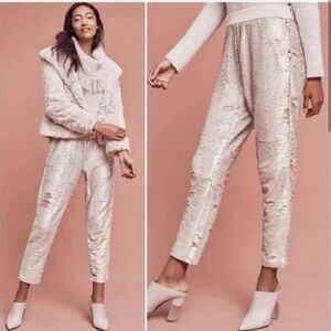 Anthropologie Hei Hei Sequin Pants NWT
